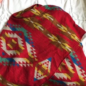 Soft, warm blanket scarf/ shawl